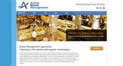 Desktop Screenshot of actionbrandmanagement.com